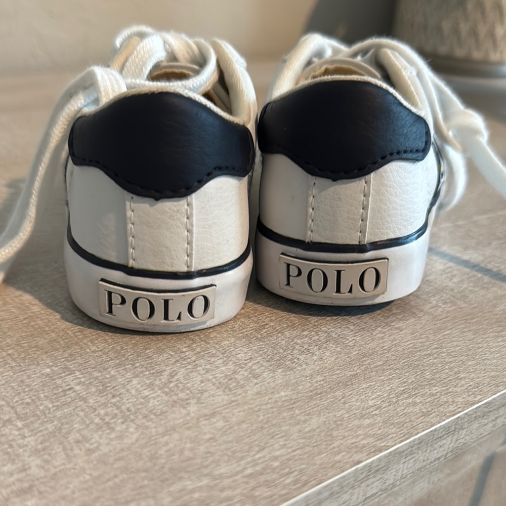 Polo by Ralph Lauren Kids' Sneakers in White and Black
